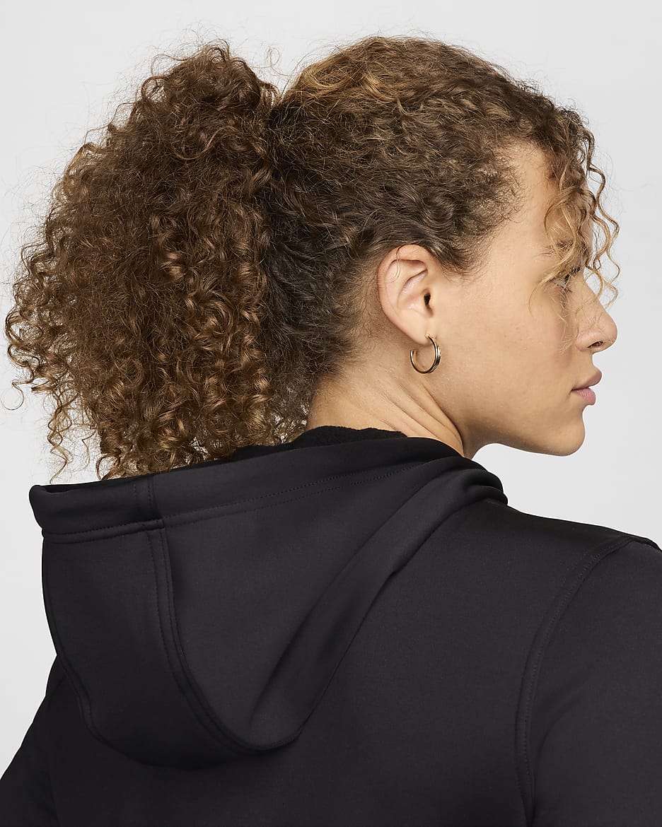 Nike therma hoodie women's best sale